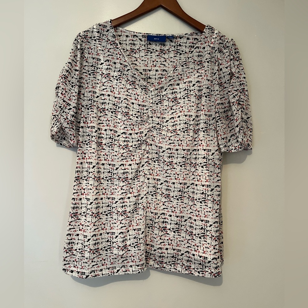 💖 Apt. 9 Light & Flowy Blouse – XL 💖